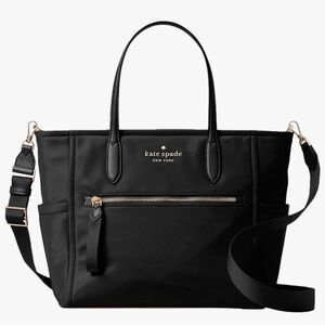 Kate Spade Chelsea Nylon Tote Bag - Black